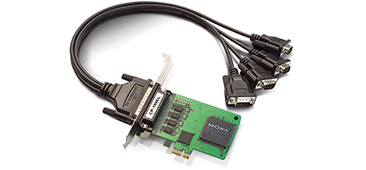 CP-114EL-I-DB9M - PCIe/UPCI/PCI 串口卡CP-114EL 系列| MOXA